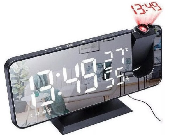 Miniatura 2 de Reloj Proyector Despertador LED